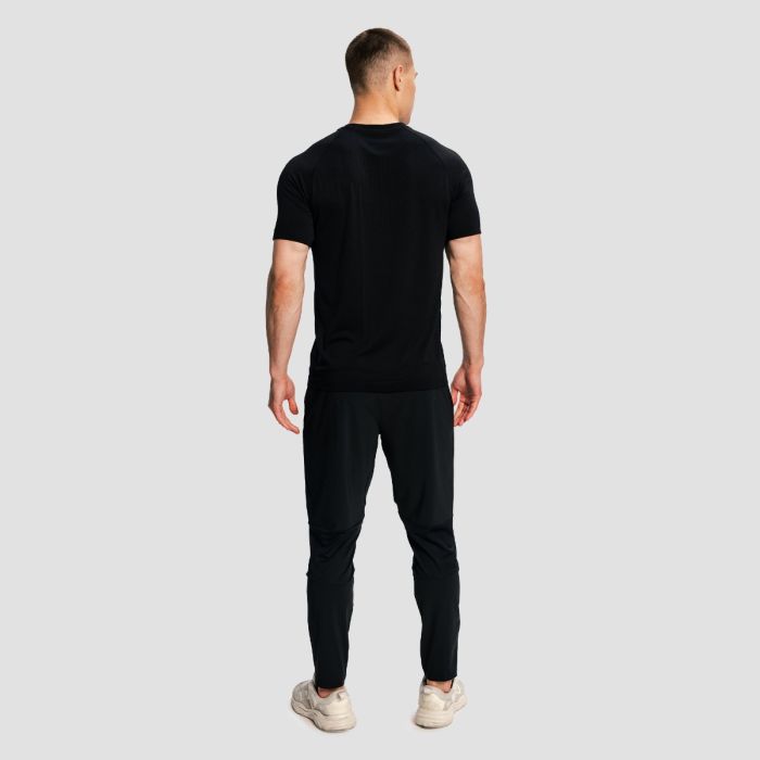 Ανδρικό T-shirt Pulse X Running Black - GymBeam L
