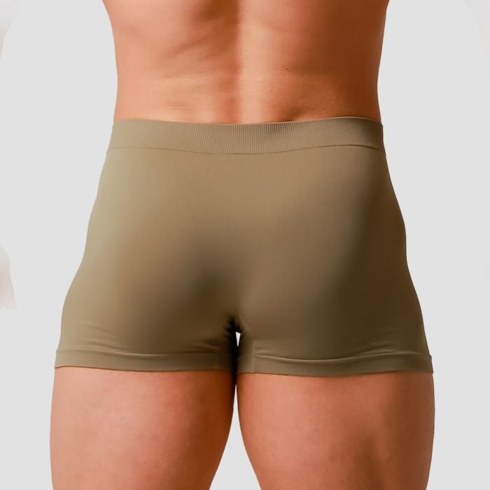 Ανδρικά χωρίς ραφές Boxers 2Pack Army - GymBeam L