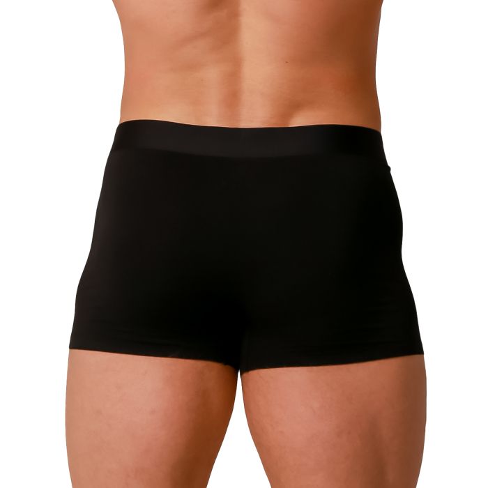 Ανδρικά Soft Boxers 2Pack Black - GymBeam L