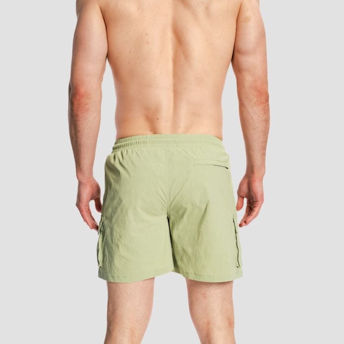 Ανδρικό μαγιό Cargo Shorts Olive - GymBeam XL