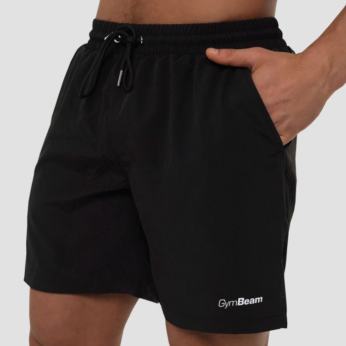 Men‘s Swim Shorts Black - GymBeam XL