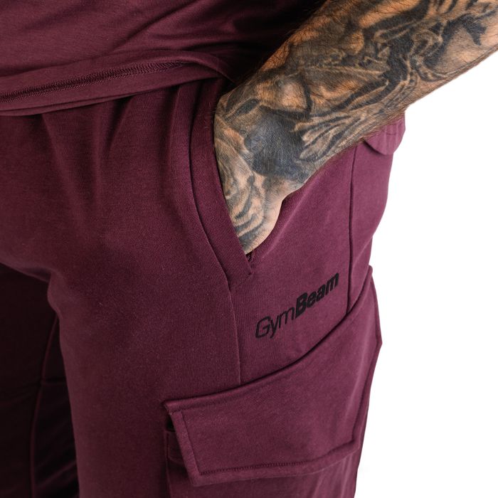 Ανδρικό Παντελόνι TRN Joggers Eggplant - GymBeam XL