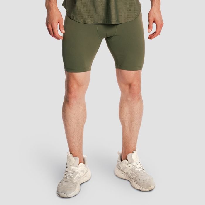 Ανδρικό Combat Shorts Olive Grey - GymBeam L