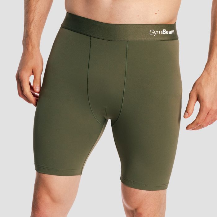 Ανδρικό Combat Shorts Olive Grey - GymBeam L