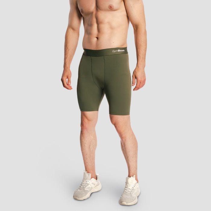 Ανδρικό Combat Shorts Olive Grey - GymBeam L