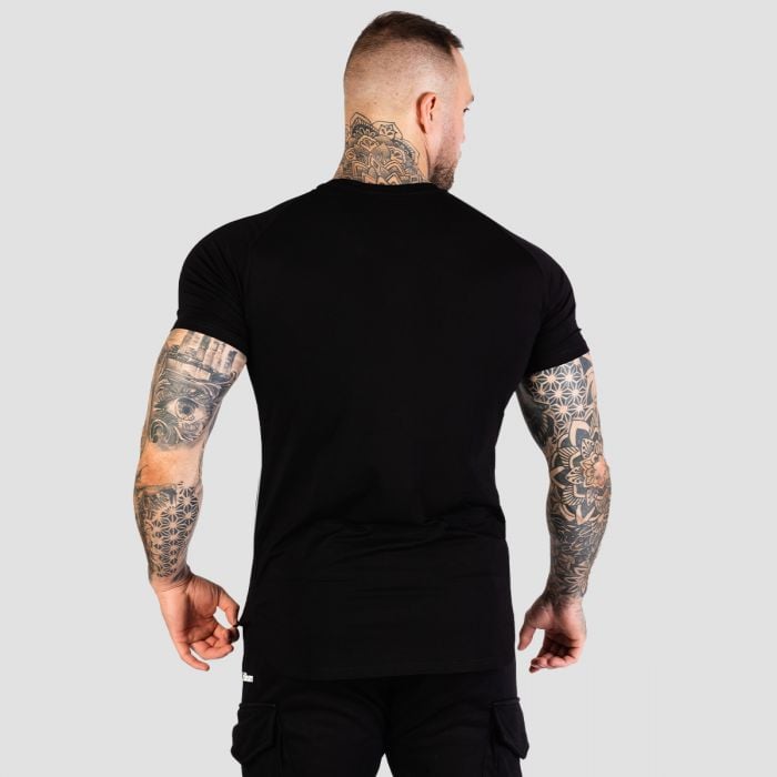 Εφαρμοστό T-Shirt TRN Black - GymBeam S
