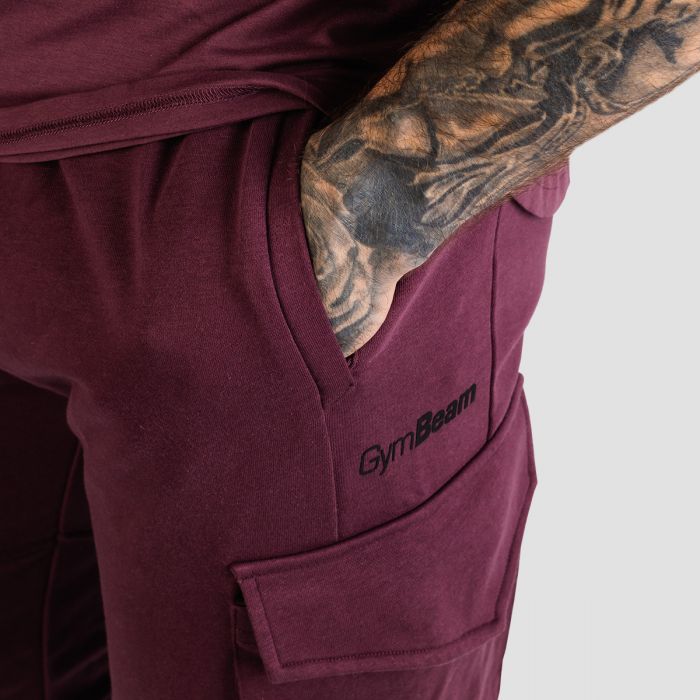 Ανδρικό Παντελόνι TRN Joggers Eggplant - GymBeam XL