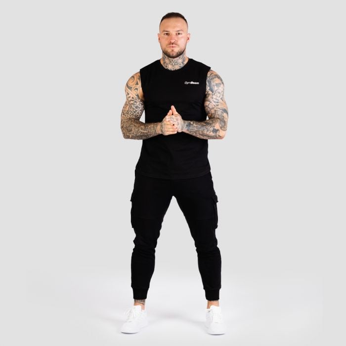 Men‘s TRN TankTop Black - GymBeam M