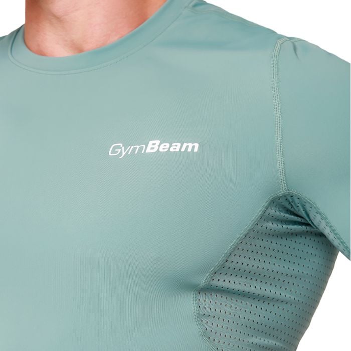 Μακρυμάνικη μπλούζα High Compression Blue- GymBeam XL
