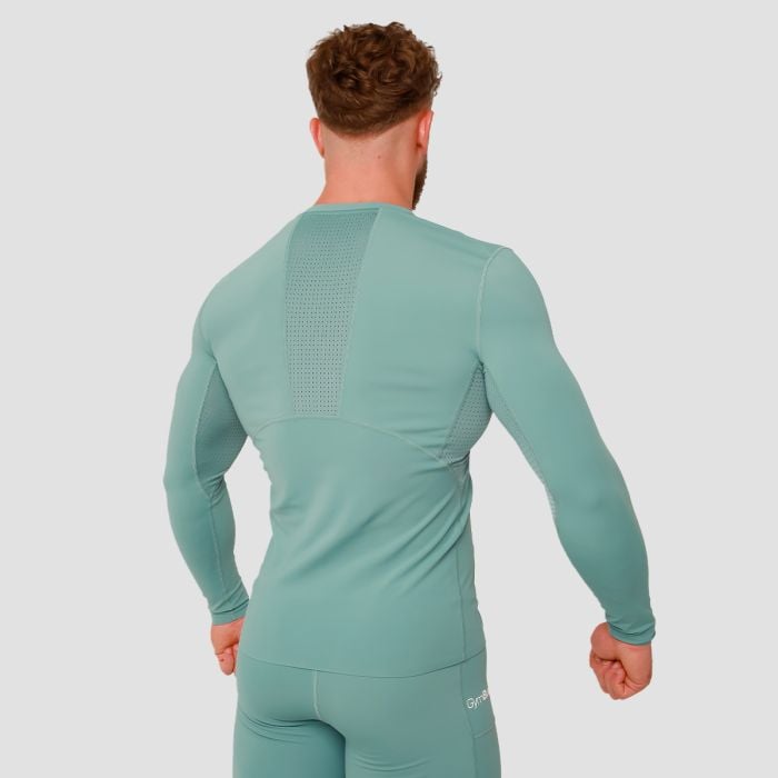 Μακρυμάνικη μπλούζα High Compression Blue- GymBeam XL