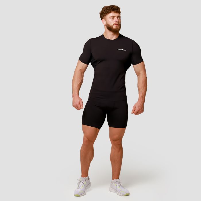 Mid Compression Shorts Black - GymBeam XXL