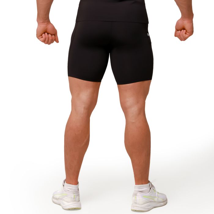 Mid Compression Shorts Black - GymBeam XXL