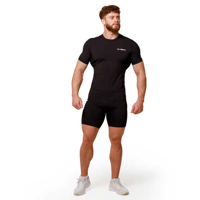 Mid Compression Shorts Black - GymBeam XXL
