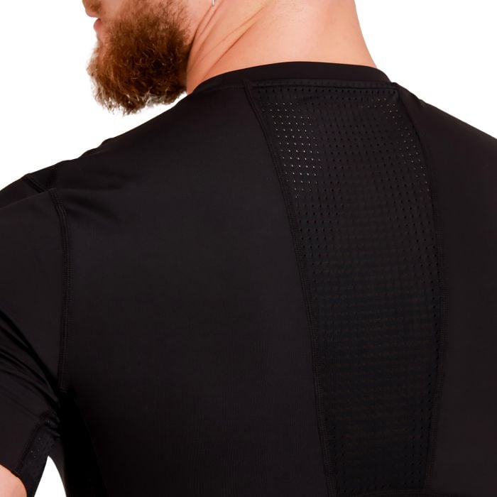 T-Shirt High Compression Black- GymBeam M