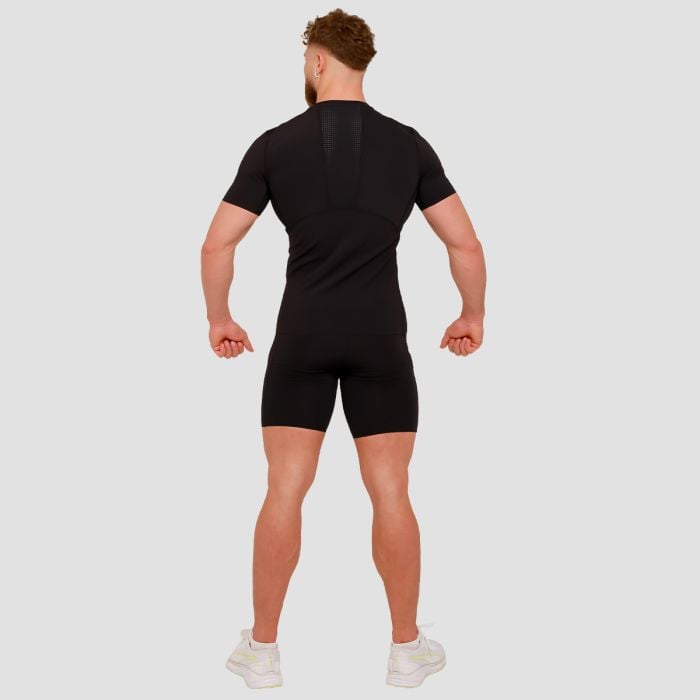 T-Shirt High Compression Black- GymBeam M