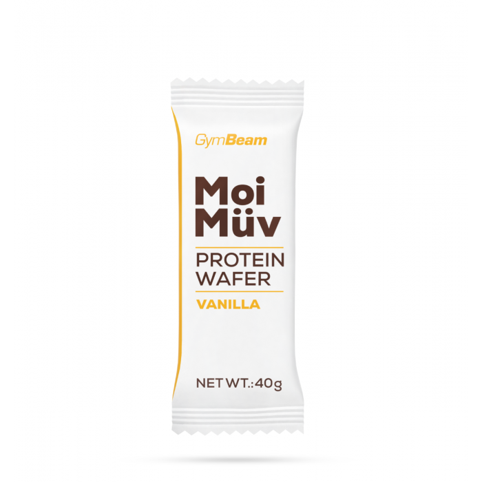 MoiMüv Protein Wafer – GymBeam 40 g - Φράουλα