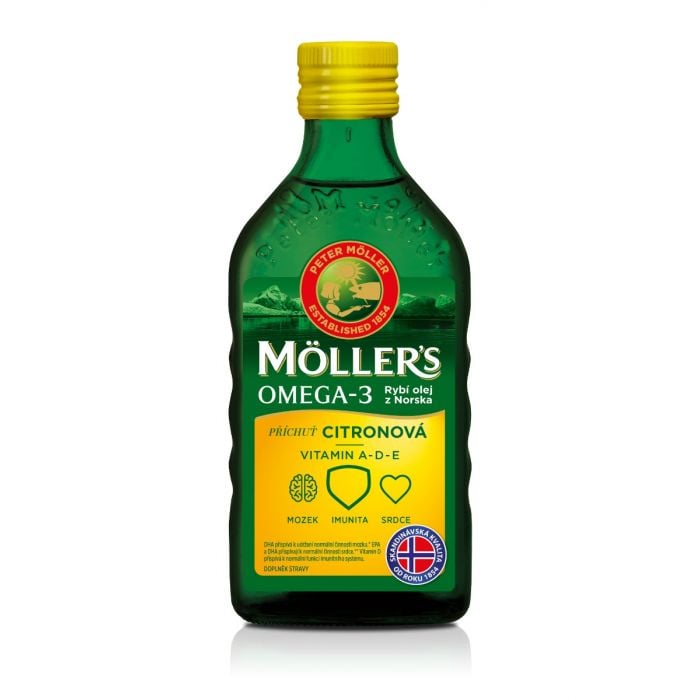 Omega 3 - Möller’s 250 ml - Λεμόνι