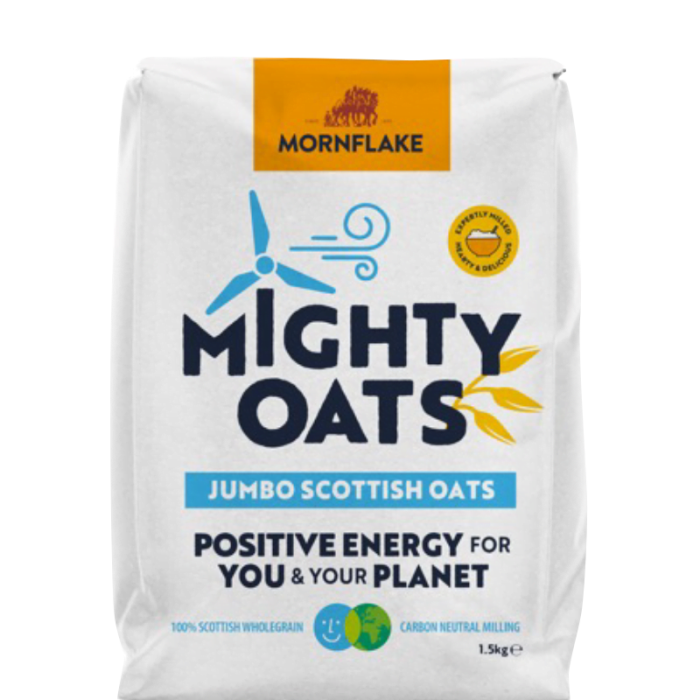 Scottish Jumbo Wholegrain Oats 1,5 kg - Mornflake 1500 g
