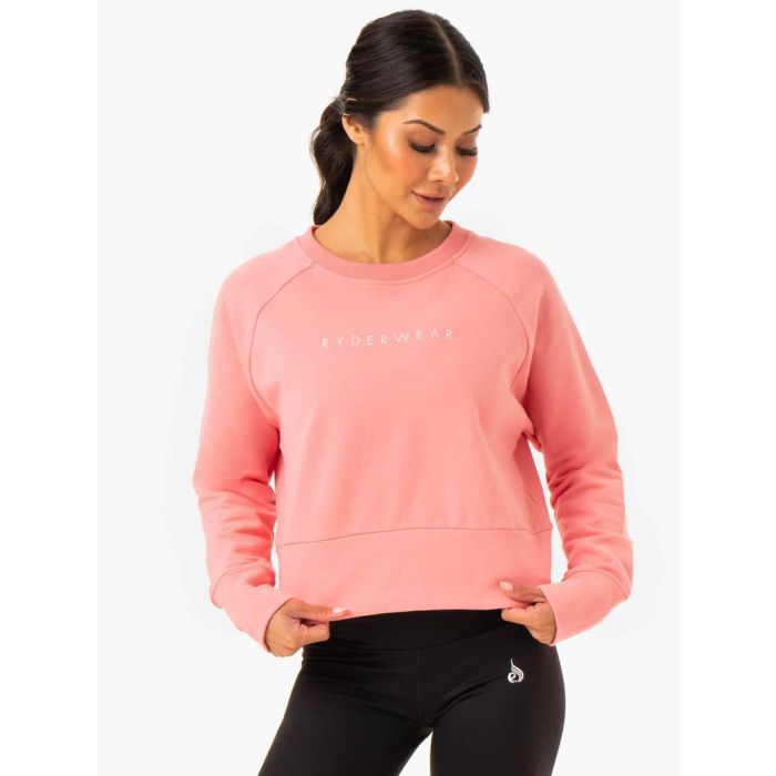 Women‘s Motion Sweater Rose Pink - Rydewear
