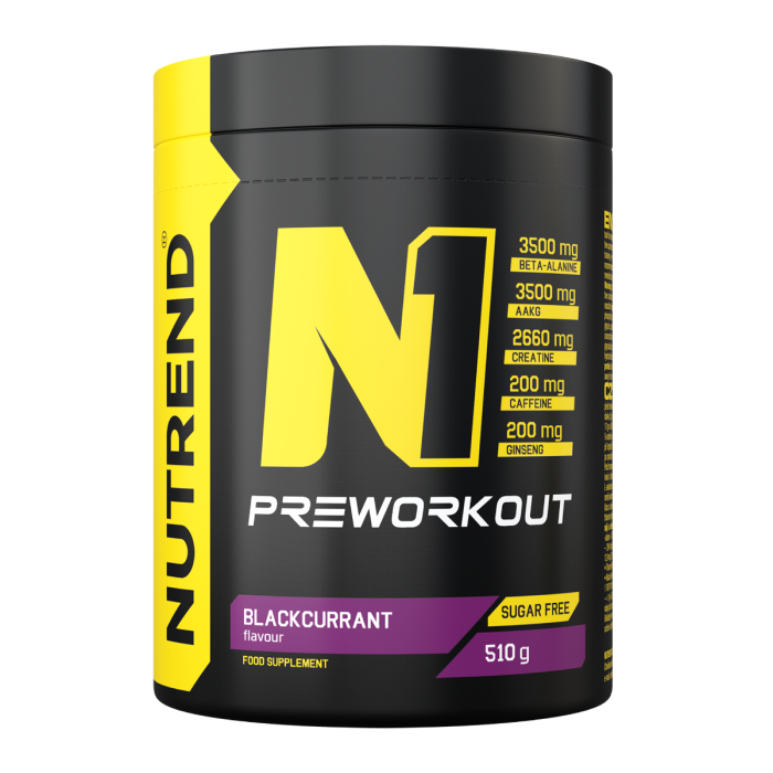N1 Pre-Workout - Nutrend 10 x 17 g - Γκρέιπφρουτ