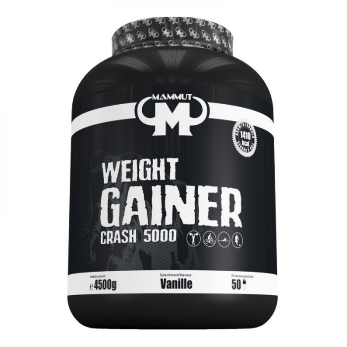 Weight Gainer Crash 5000 - Mammut Nutrition 4500 g - cookie