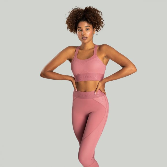 Γυναικείο Αθλητικό Σουτιέν Indian Red - STRIX L