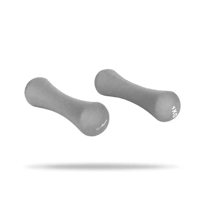 Αλτήρες Νεοπρενίου 2 x 1 kg - GymBeam Ανοιχτό Γκρι