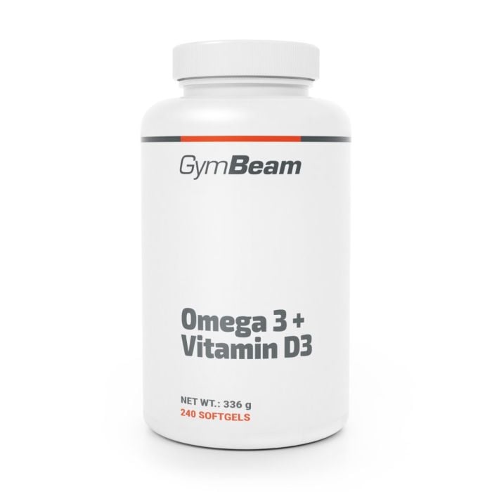 Ωμέγα 3 + Βιταμίνη D3 - GymBeam 90 καψ.