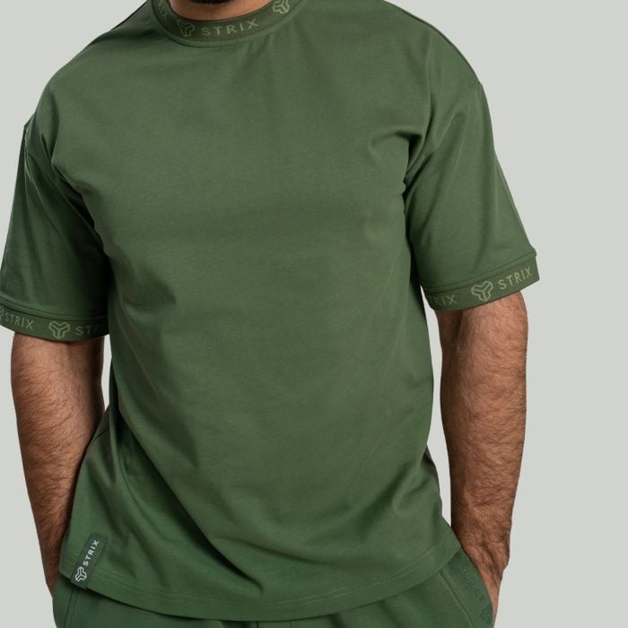 Oversized Heavy Tee Cedar Green - STRIX XXL