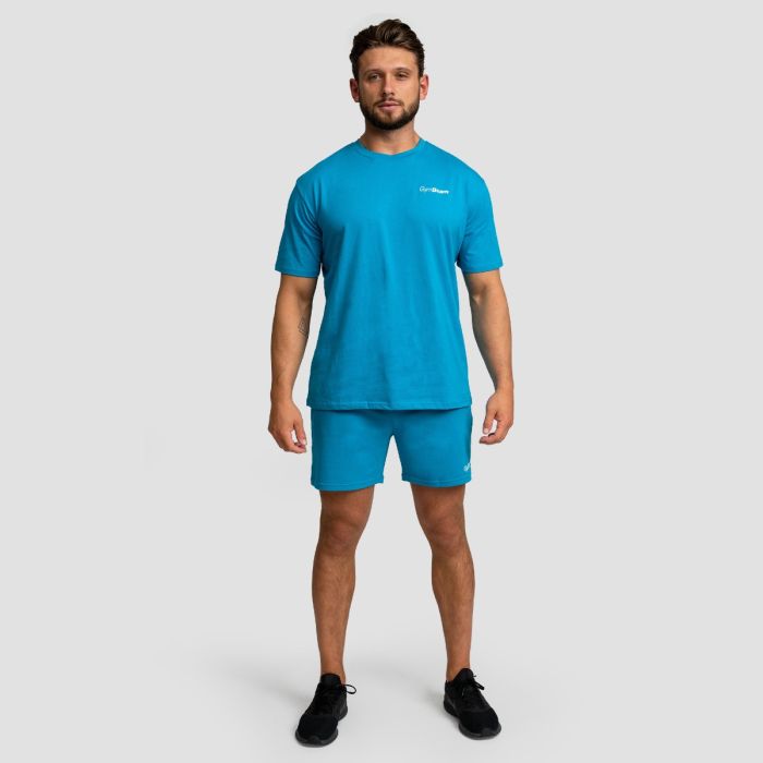 Oversized Limitless T-shirt Aquamarine - GymBeam XXL