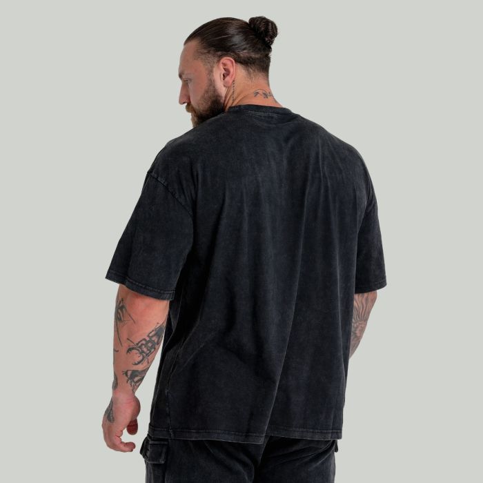 Oversized Tee Washed Black - STRIX XL