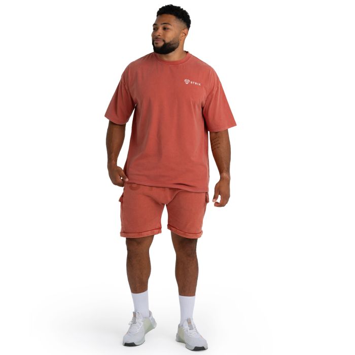 Oversized Washed T-Shirt Terra - STRIX XL