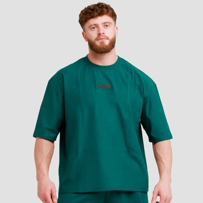 Unstoppable Oversized T-Shirt Green- GymBeam L