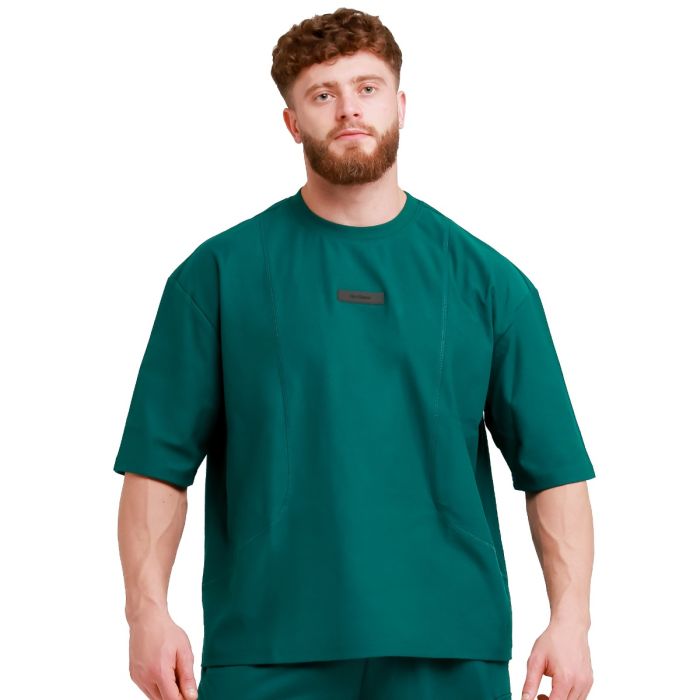 Unstoppable Oversized T-Shirt Green- GymBeam L