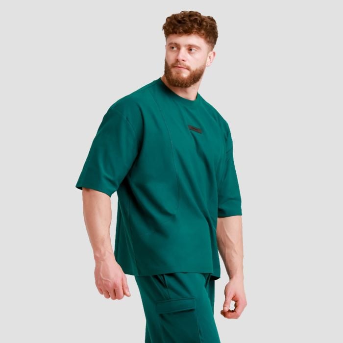 Unstoppable Oversized T-Shirt Green- GymBeam L