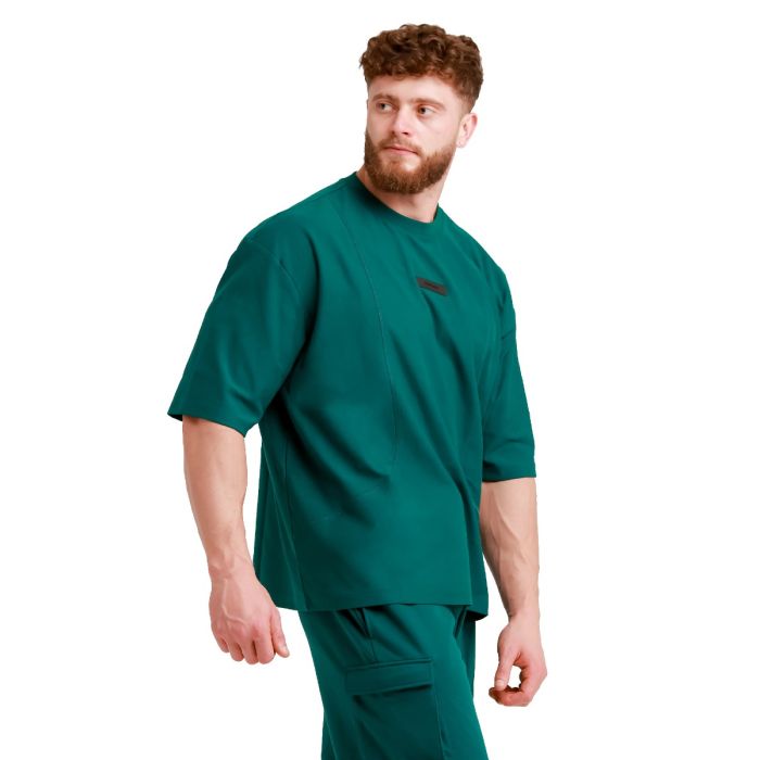 Unstoppable Oversized T-Shirt Green- GymBeam L