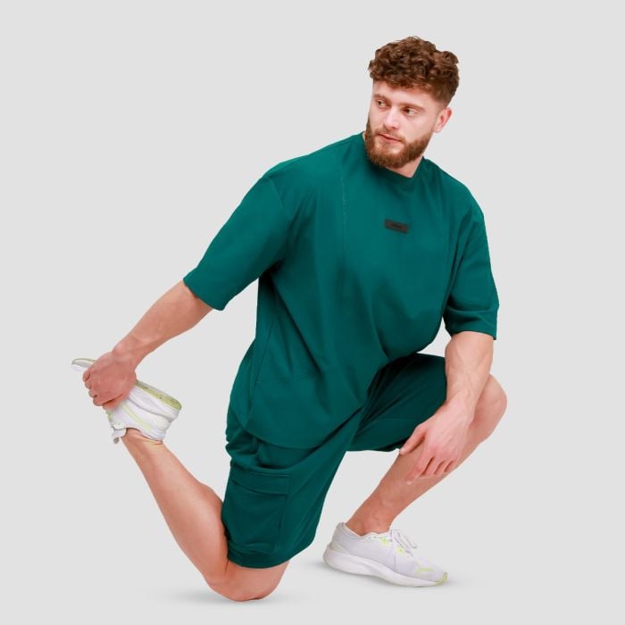 Unstoppable Oversized T-Shirt Green- GymBeam L