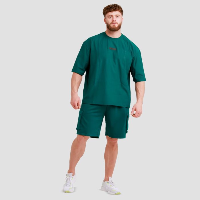 Unstoppable Oversized T-Shirt Green- GymBeam L
