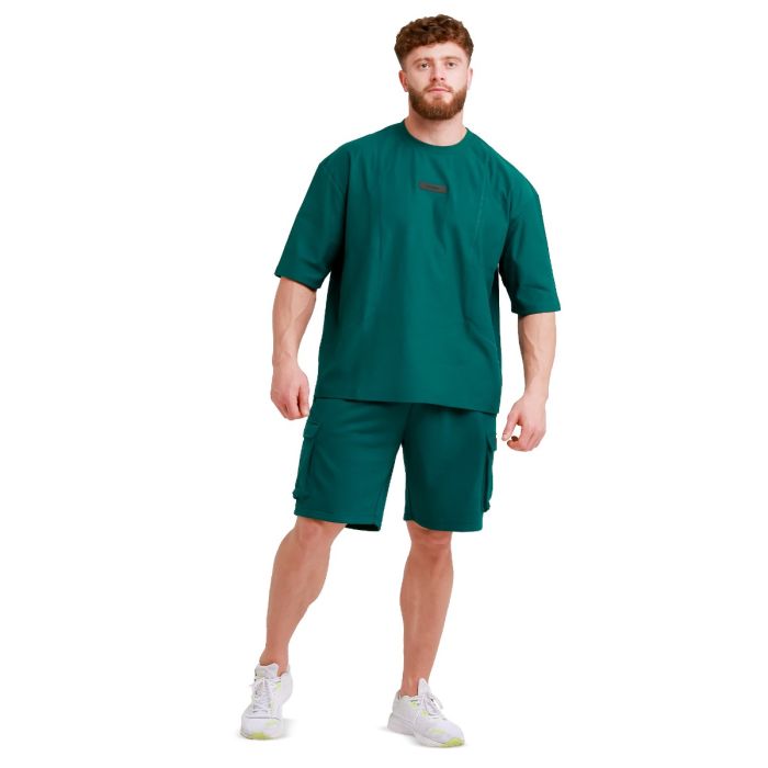 Unstoppable Oversized T-Shirt Green- GymBeam L