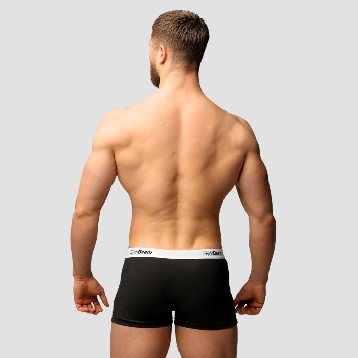 Ανδρικά Μπόξερ Essentials 3Pack Black – GymBeam XL
