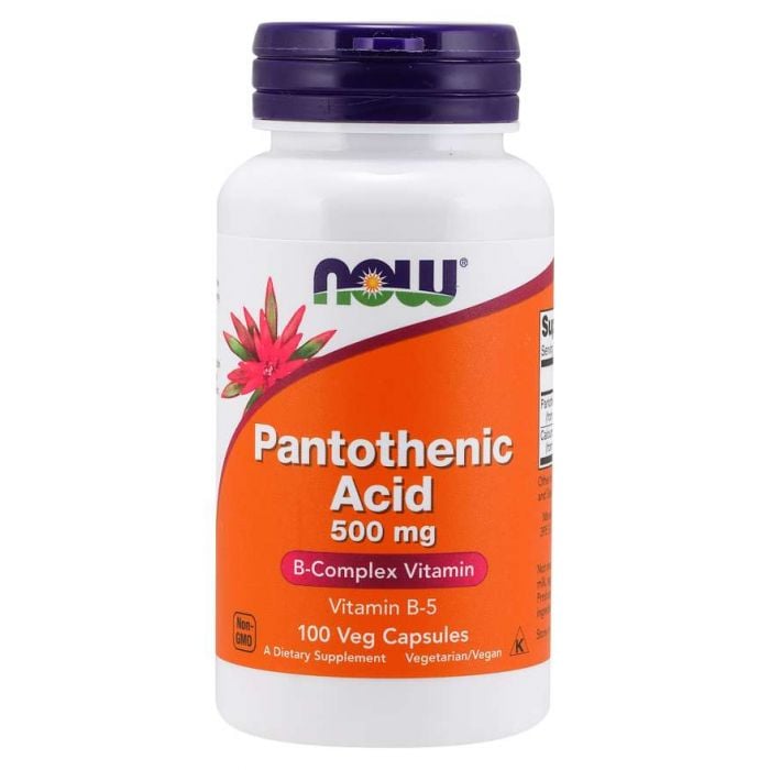 Pantothenic Acid 500 mg - NOW Foods