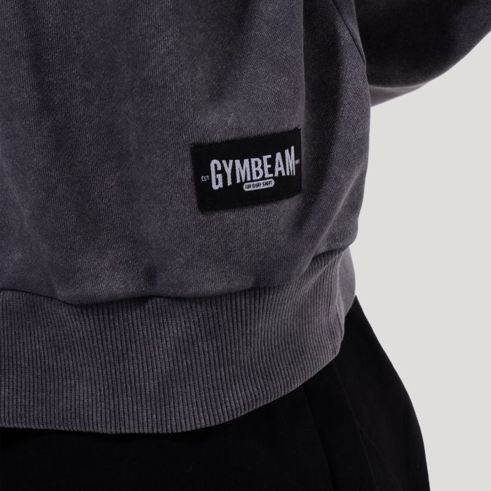 Persistence Sweatshirt Washed Gray - GymBeam XXL