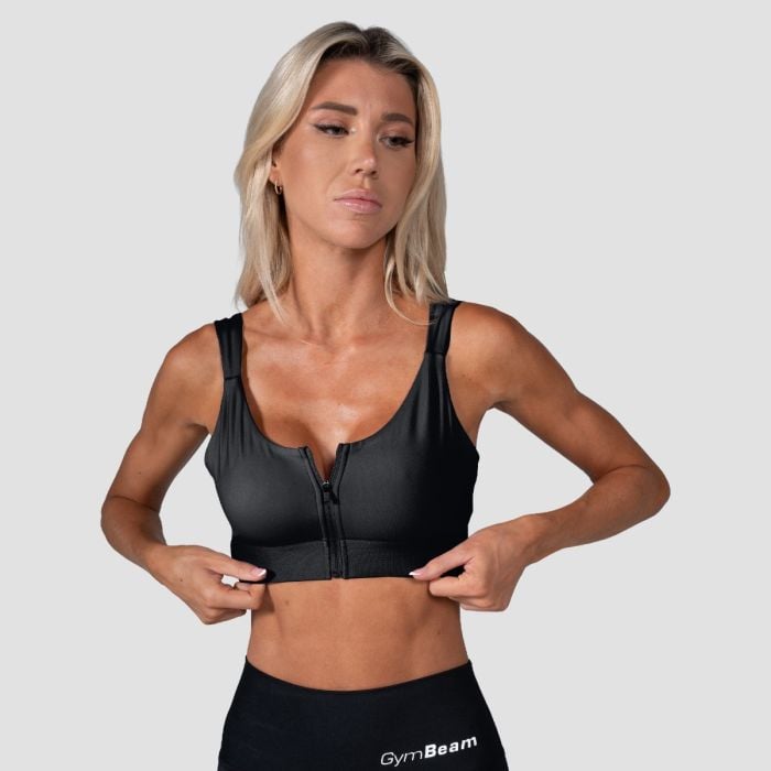 Sports Bra Prime Black - GymBeam S