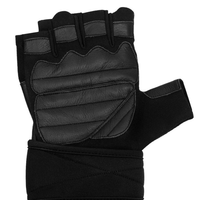 Pro WristWrap Fitness Gloves Black - GymBeam M