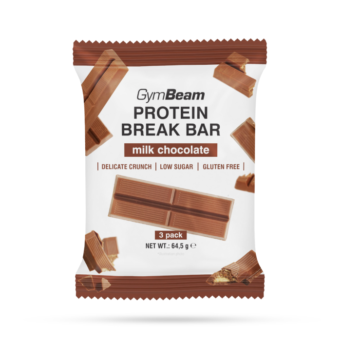 Protein Break Bar 3pack - GymBeam 64,5 g - 00