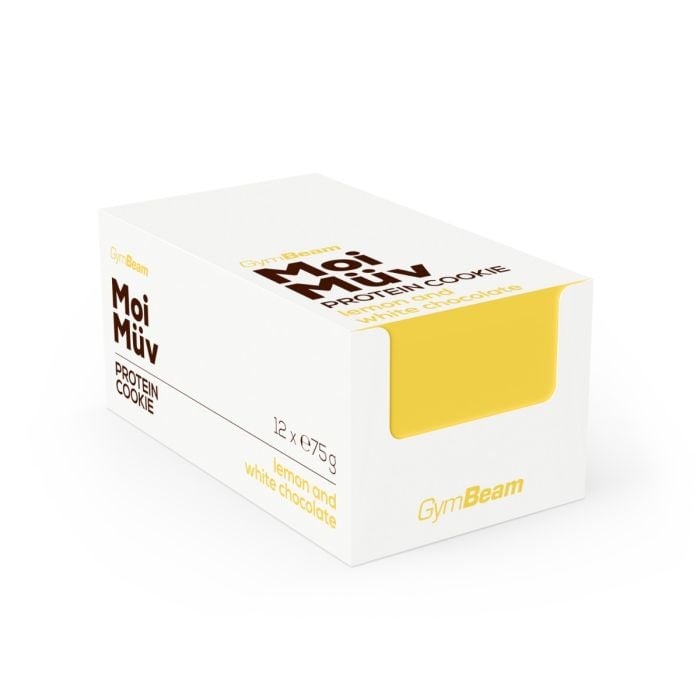 Μπισκότο Πρωτεΐνης MoiMüv – GymBeam salted caramel - 75 g