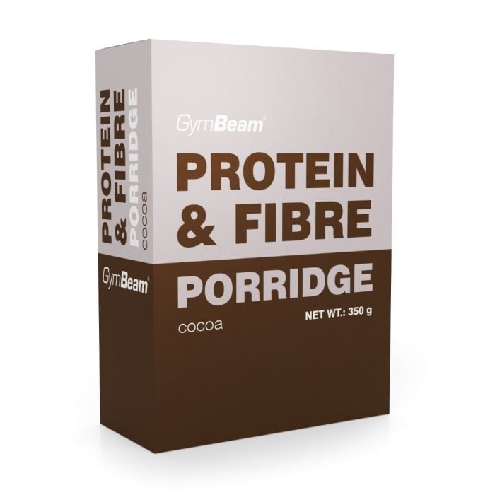 Πρωτεϊνικό porridge με φυτικές ίνες - GymBeam 350 g - Κακάο