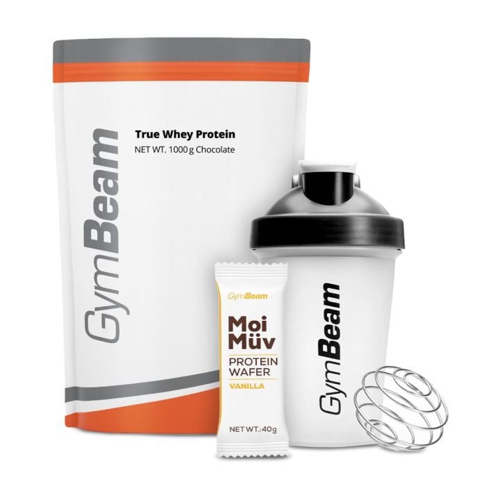 True Whey - GymBeam 1000 g - Σοκολάτα - Φουντούκι - 00