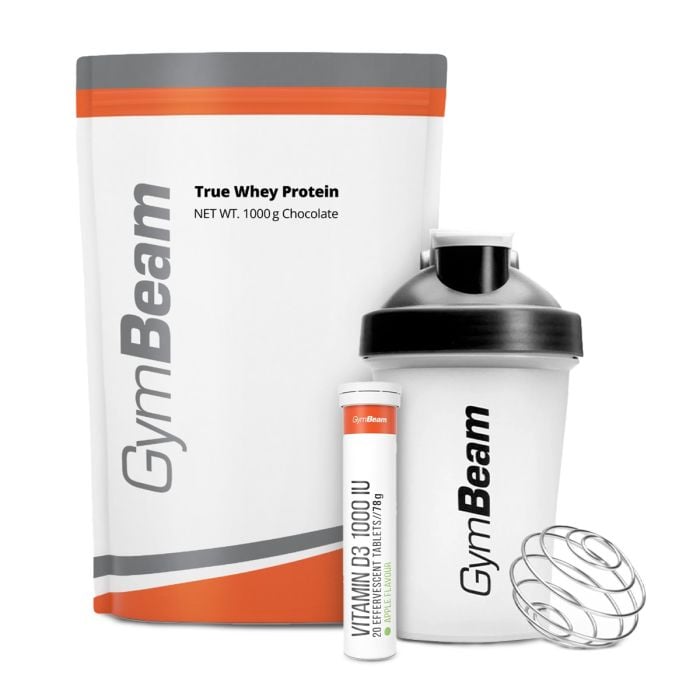 True Whey - GymBeam 1000 g - Σοκολάτα - Φουντούκι - 00