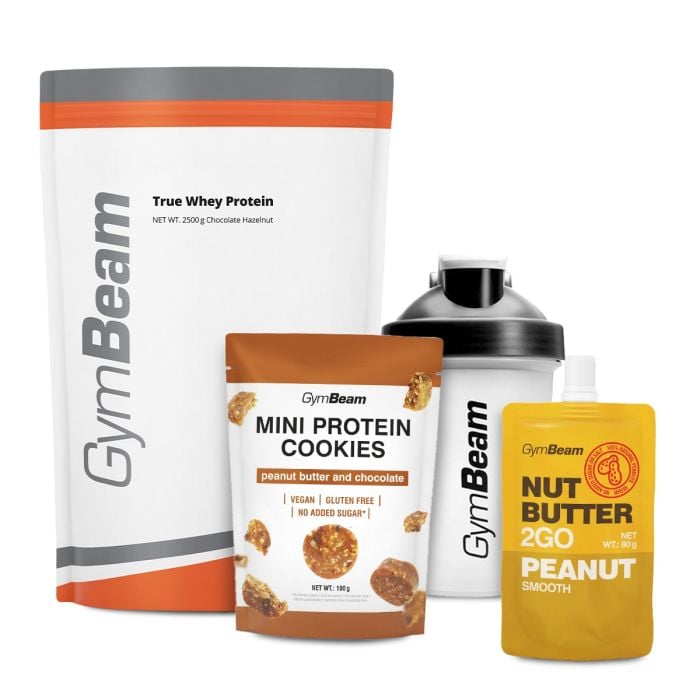 True Whey - GymBeam 1000 g - Σοκολάτα - Φουντούκι - 00